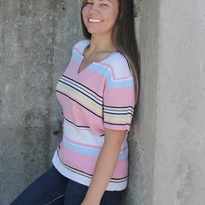 90s Candy Stripe Shirt